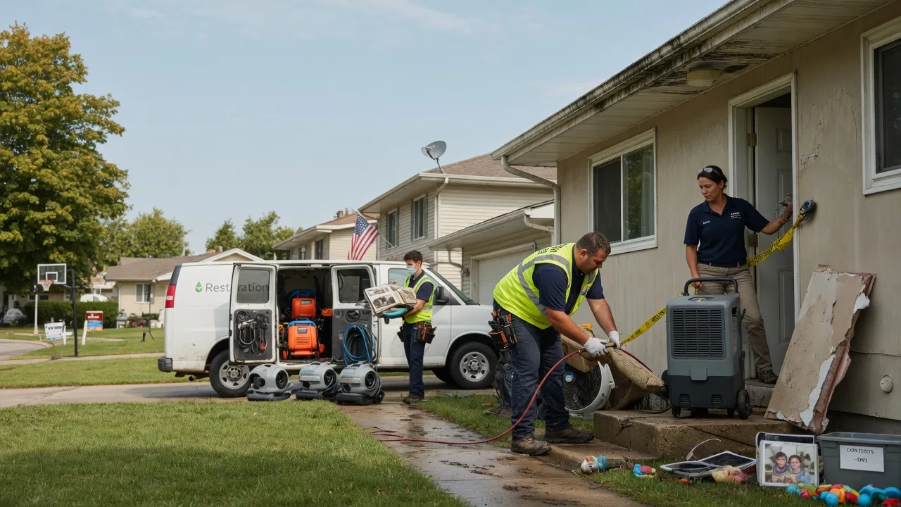 Water Damage Restoration in Henriette, MN near me